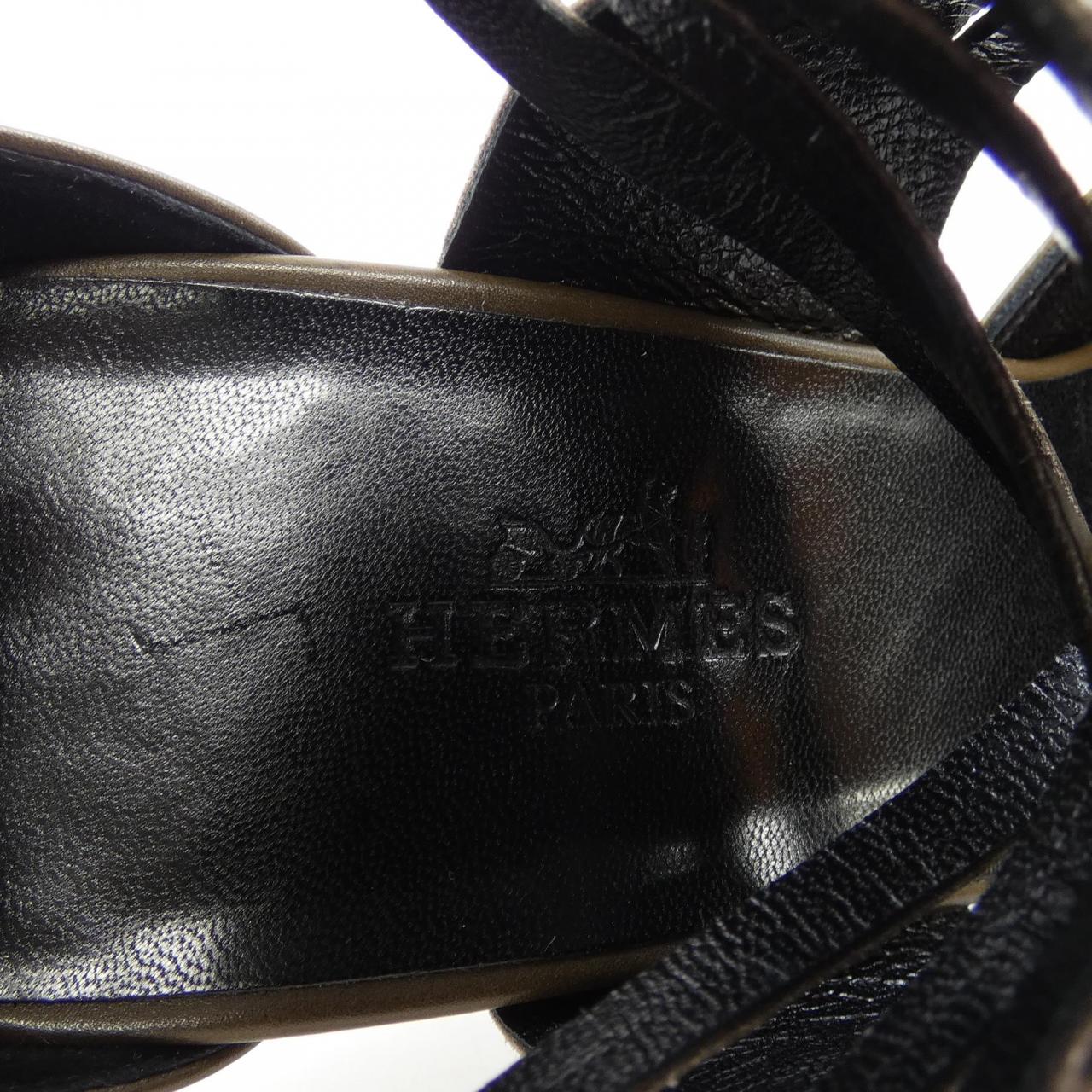 エルメス35.5レザーパンプス