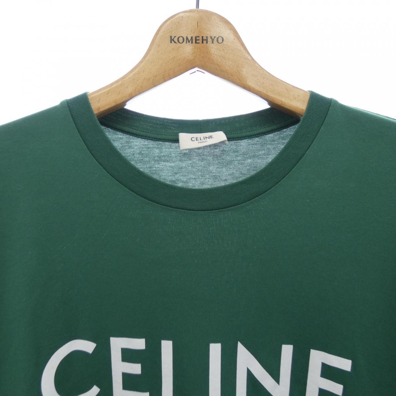 セリーヌ コットンTシャツ