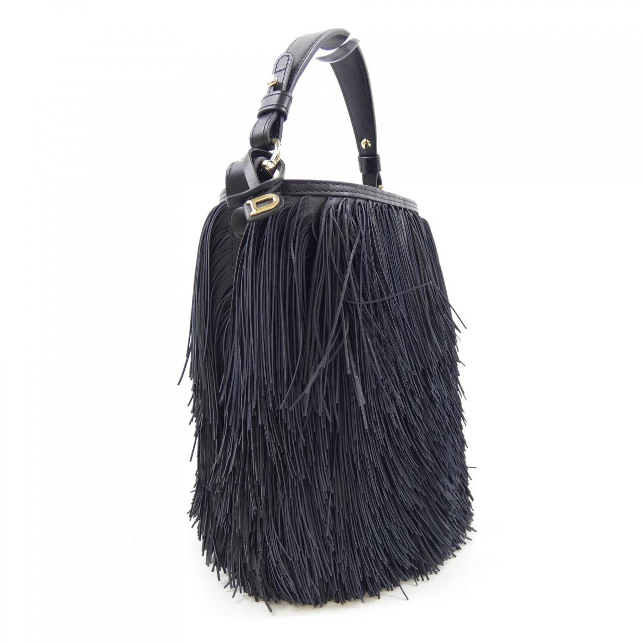 デルボー PIN BUCKET JOSEPHINE ボックスカーフ ショルダーバッグ