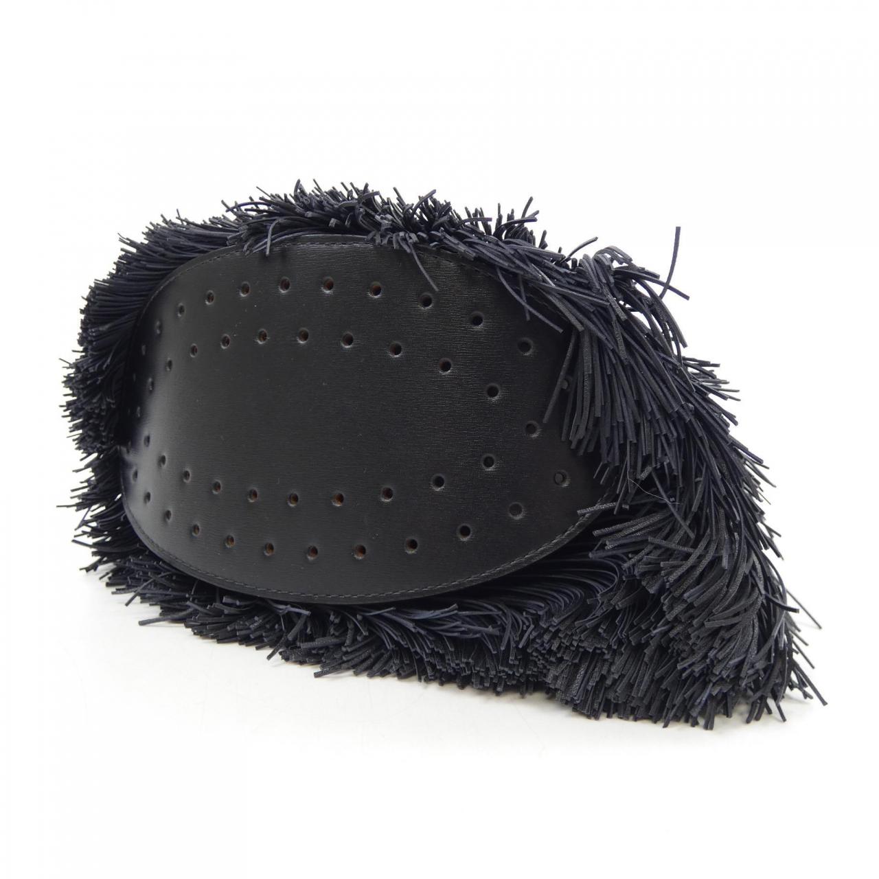 デルボー PIN BUCKET JOSEPHINE ボックスカーフ ショルダーバッグ