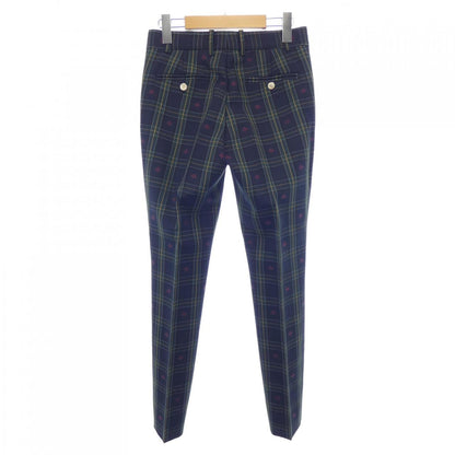 グッチ チェックパンツ