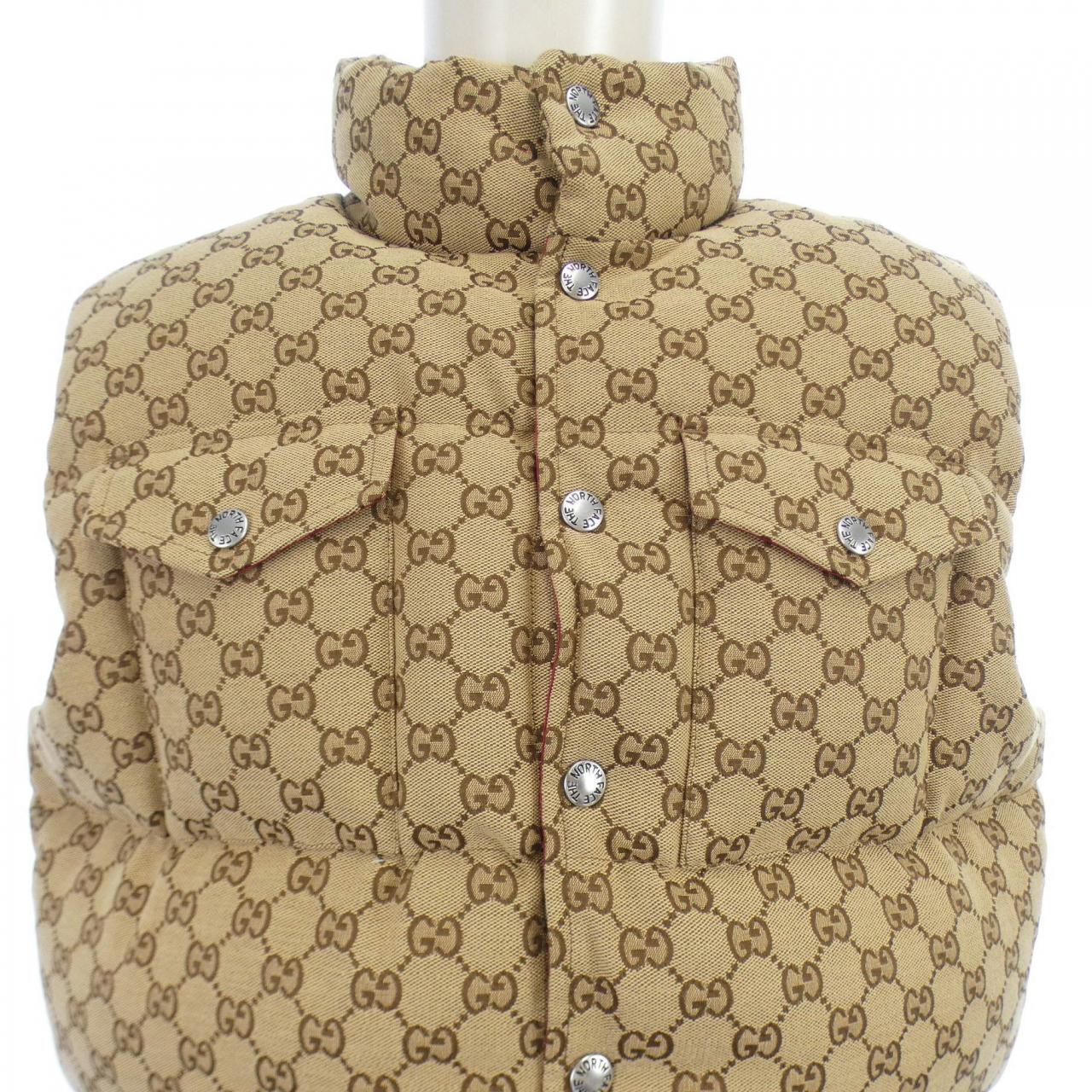 グッチ ザ ノース フェイス ダウン ベスト