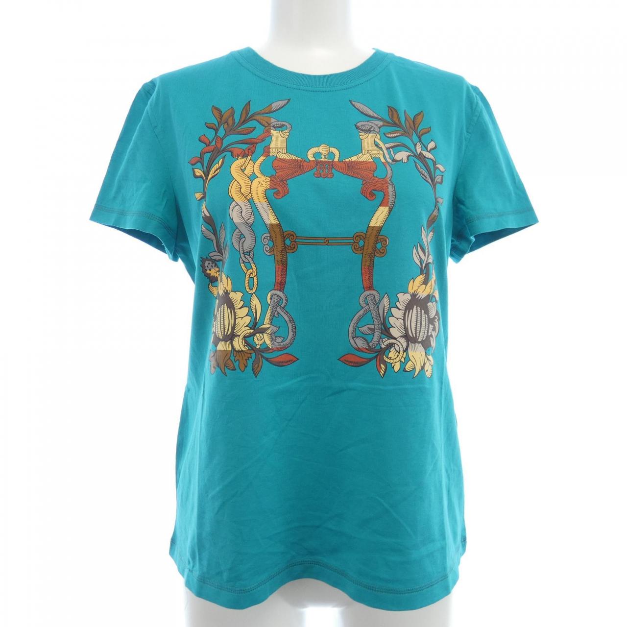 エルメス カルトゥッシュ コットン Tシャツ
