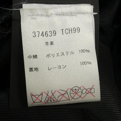 バレンシアガ レザーライダースジャケット