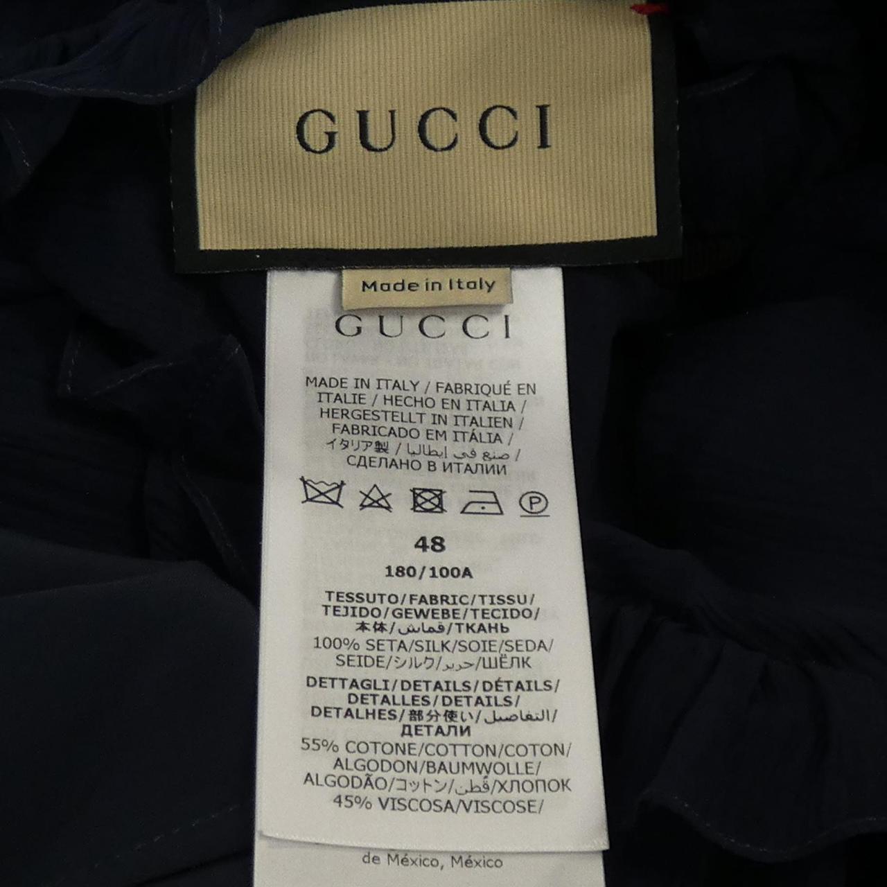 グッチ 657801 ZHS78 シルクシャツ