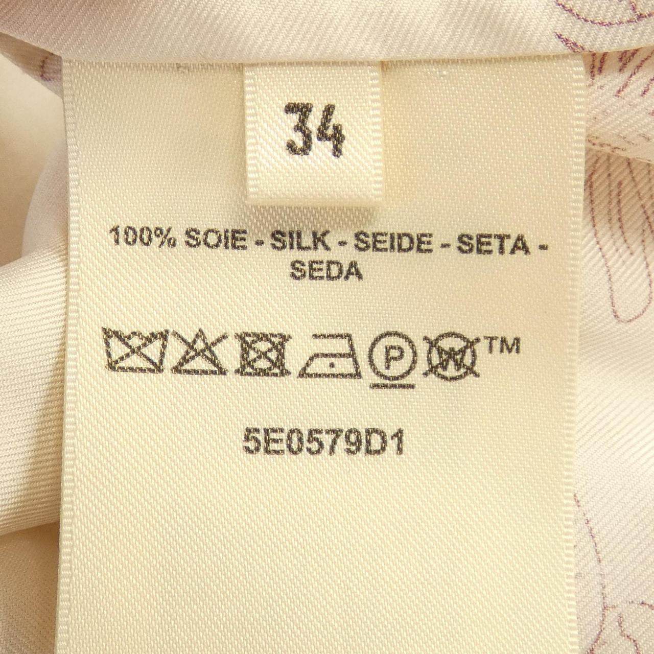 エルメス シルクワンピース