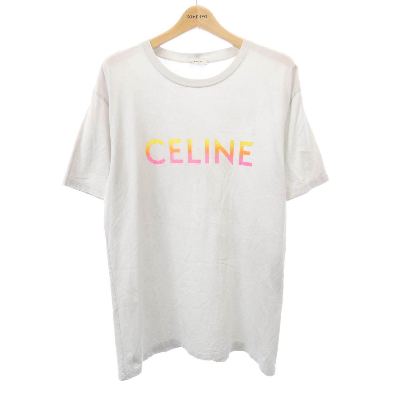セリーヌ コットンTシャツ