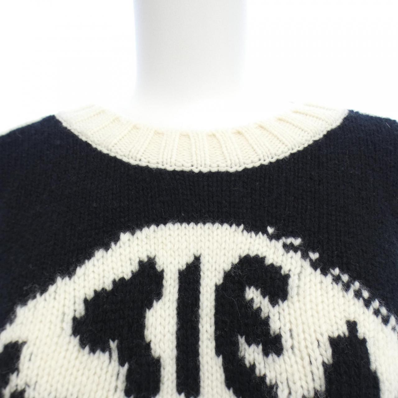 クリスチャンディオール カシミヤ混ニット