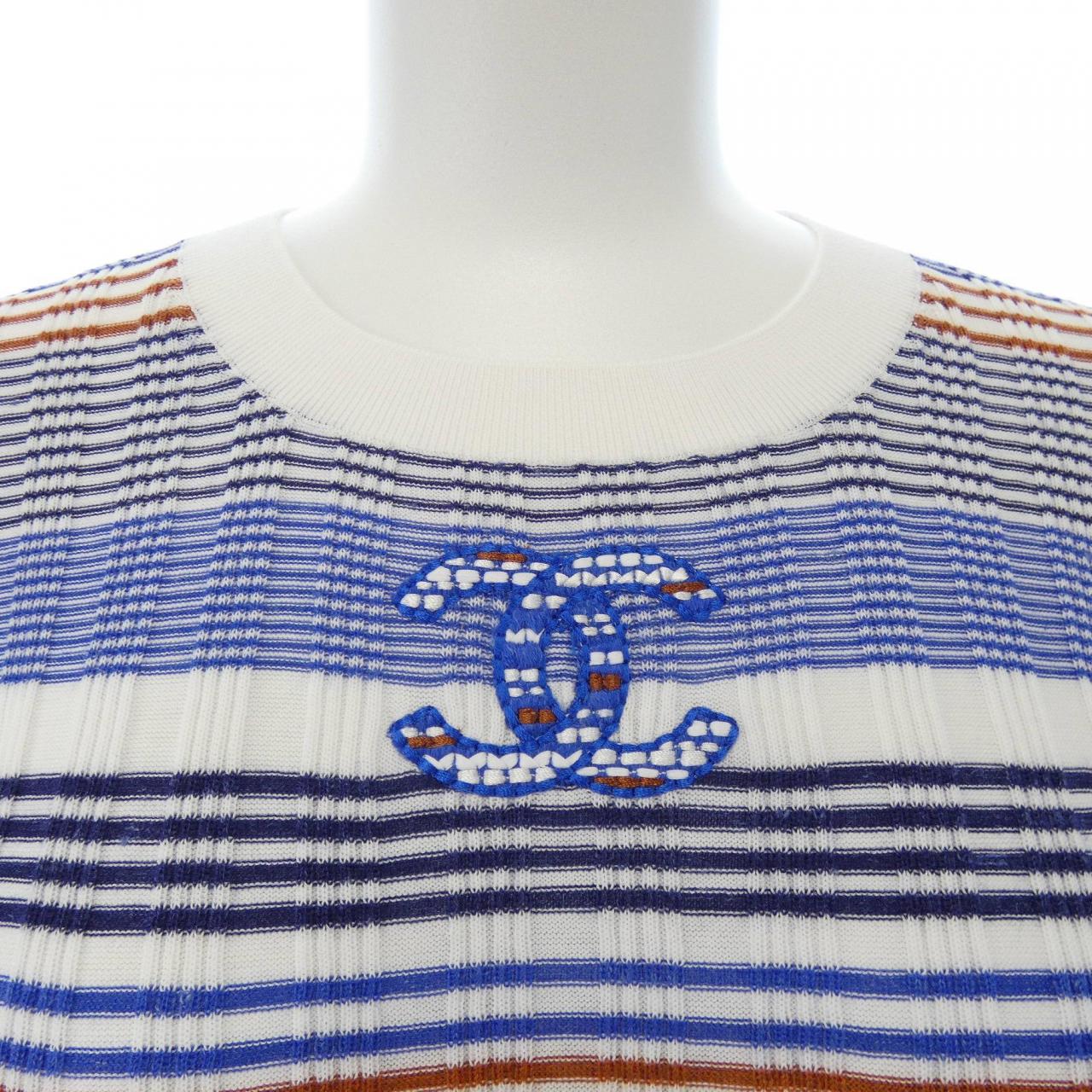 シャネル カシミヤ混ニット