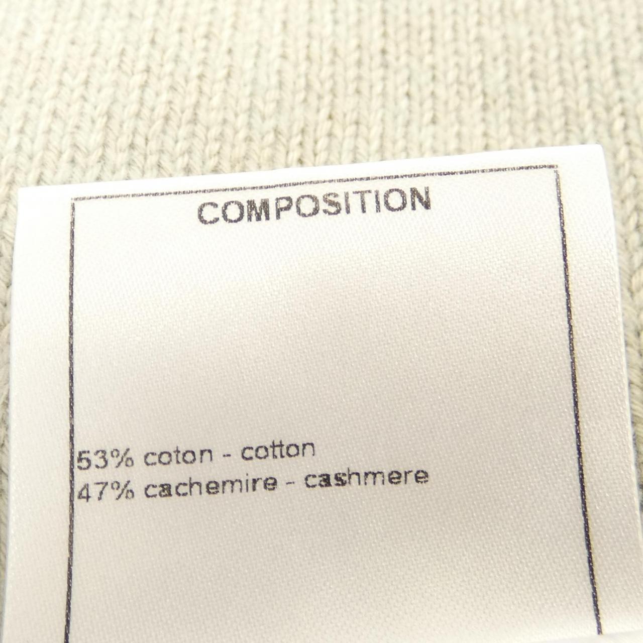 シャネル カシミヤ混 ワンピース