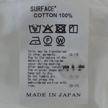 ヨシオクボ コットンシャツ