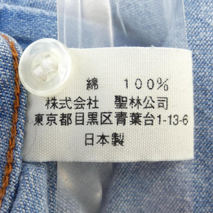 ブルーブルー コットンシャツ