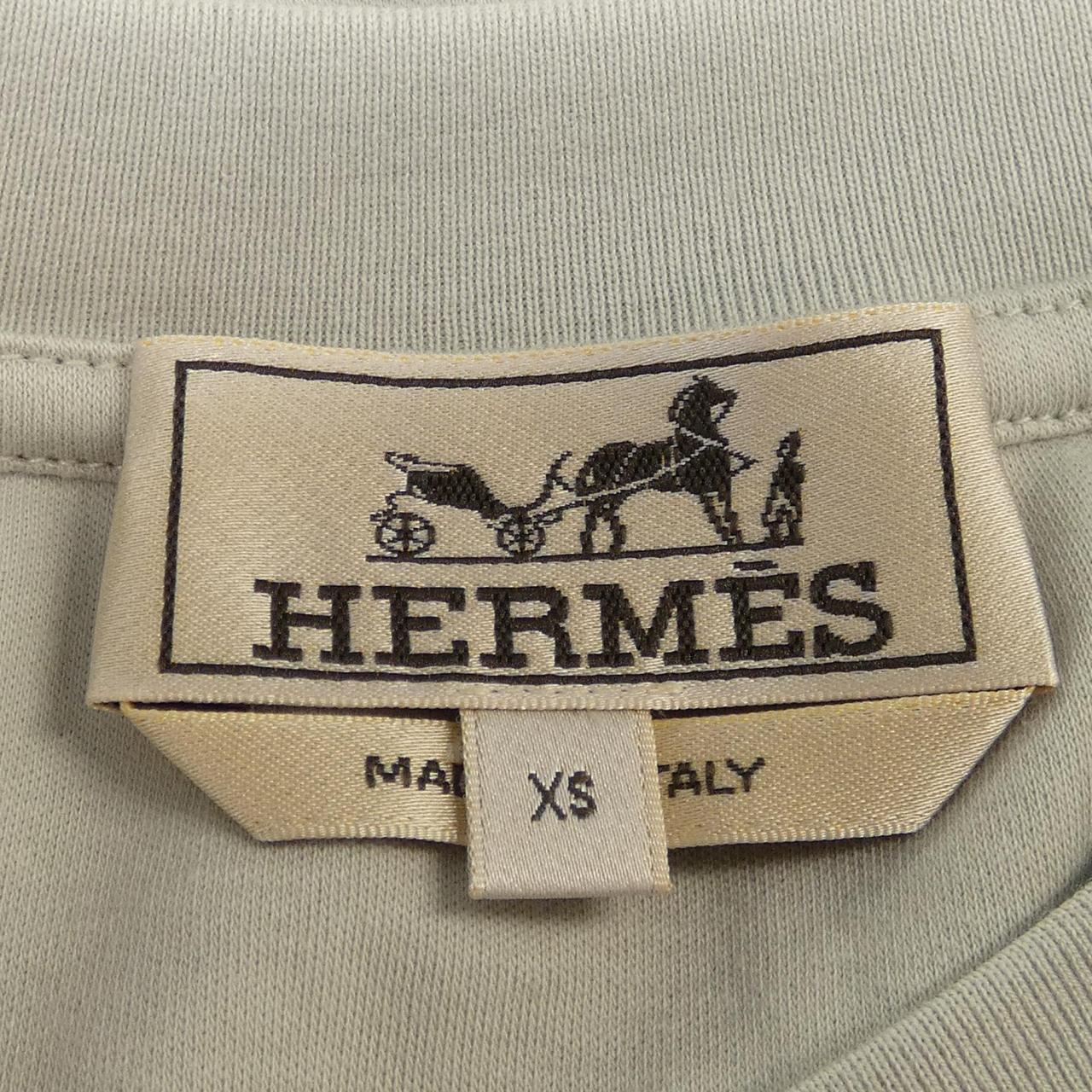 エルメス XS コットンTシャツ