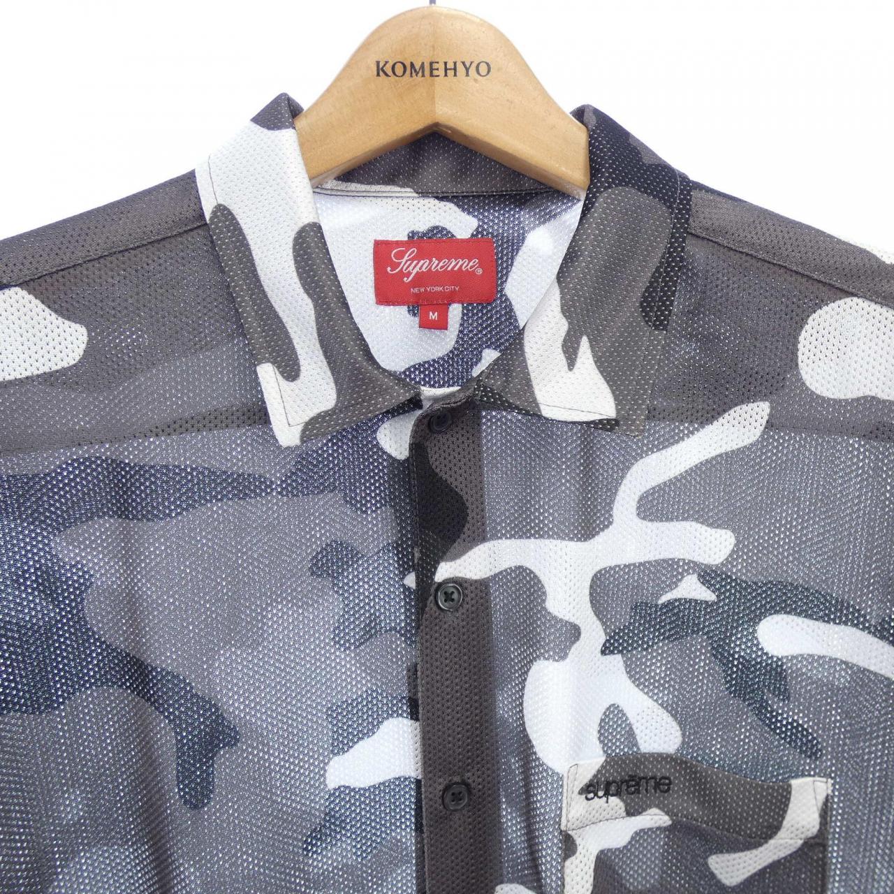 シュプリーム Camo Mesh シャツ
