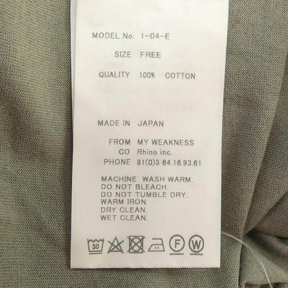 MYWEAKNESS コットンTシャツ