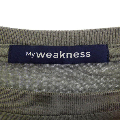 MYWEAKNESS コットンTシャツ