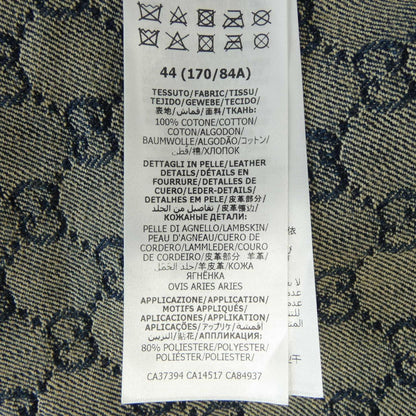 グッチ ウォッシュド オーガニック デニム ジャケット