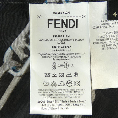 フェンディ FS0585 AL2M シルクシャツ