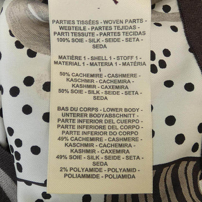 エルメス ツイルレーヌ カシミヤ混 ワンピース