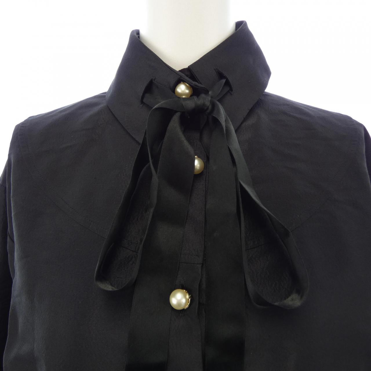 シャネル P64478V24243 シルク シャツ