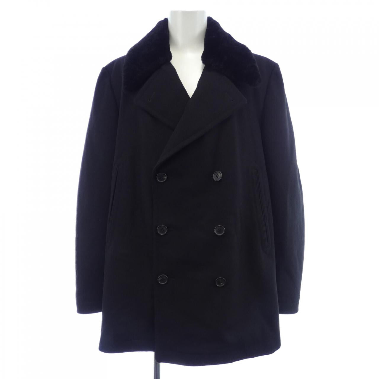 ダンヒル カシミヤ ブレンド ピーコート