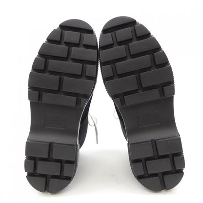 エルメス コットン キャンバス/カーフ ブーツ