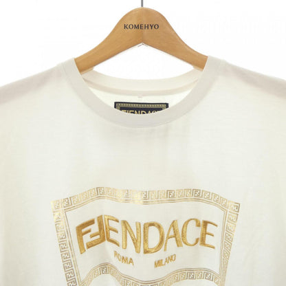 ヴェルサーチェ フェンダーチェ コットンTシャツ