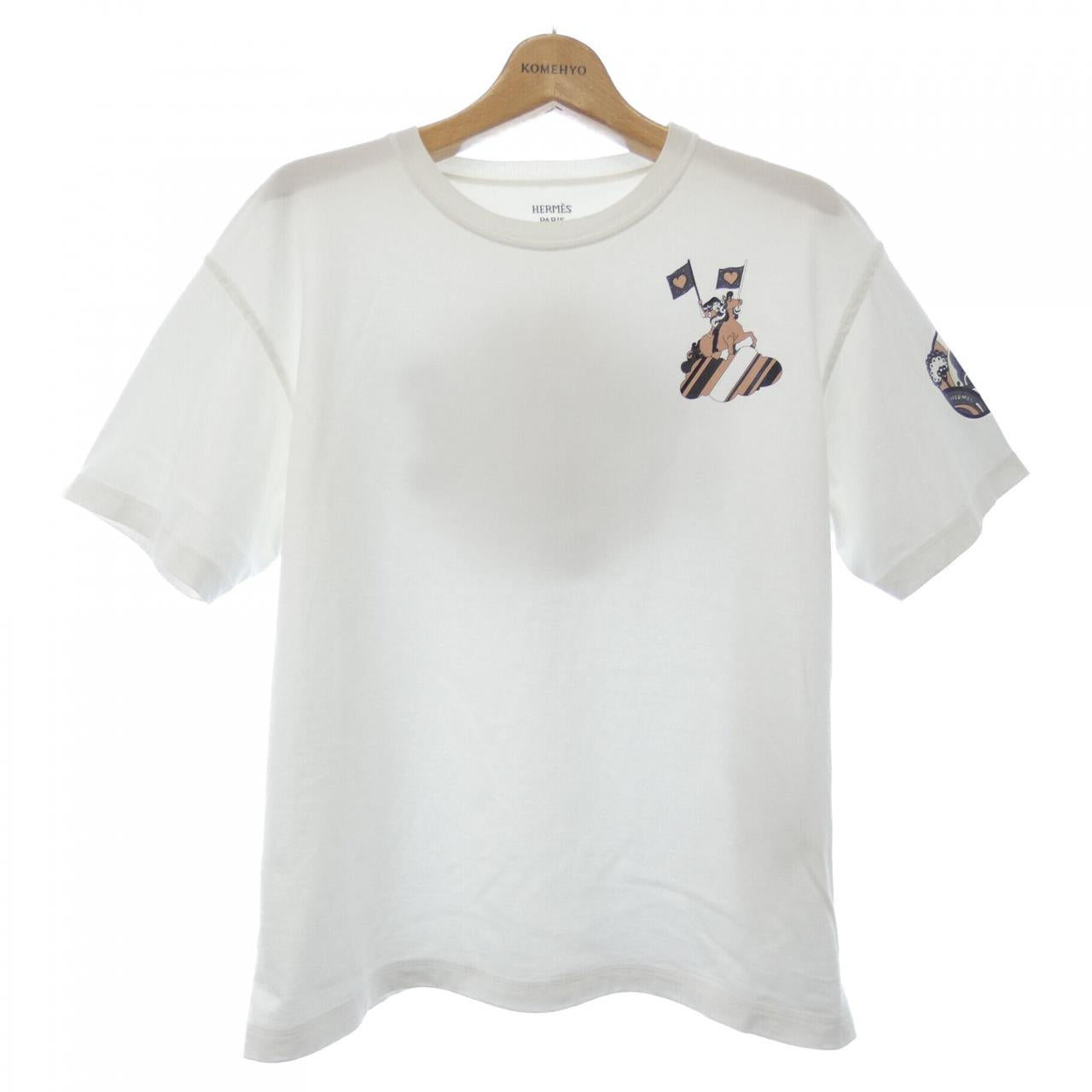エルメス カルトゥッシュ Tシャツ