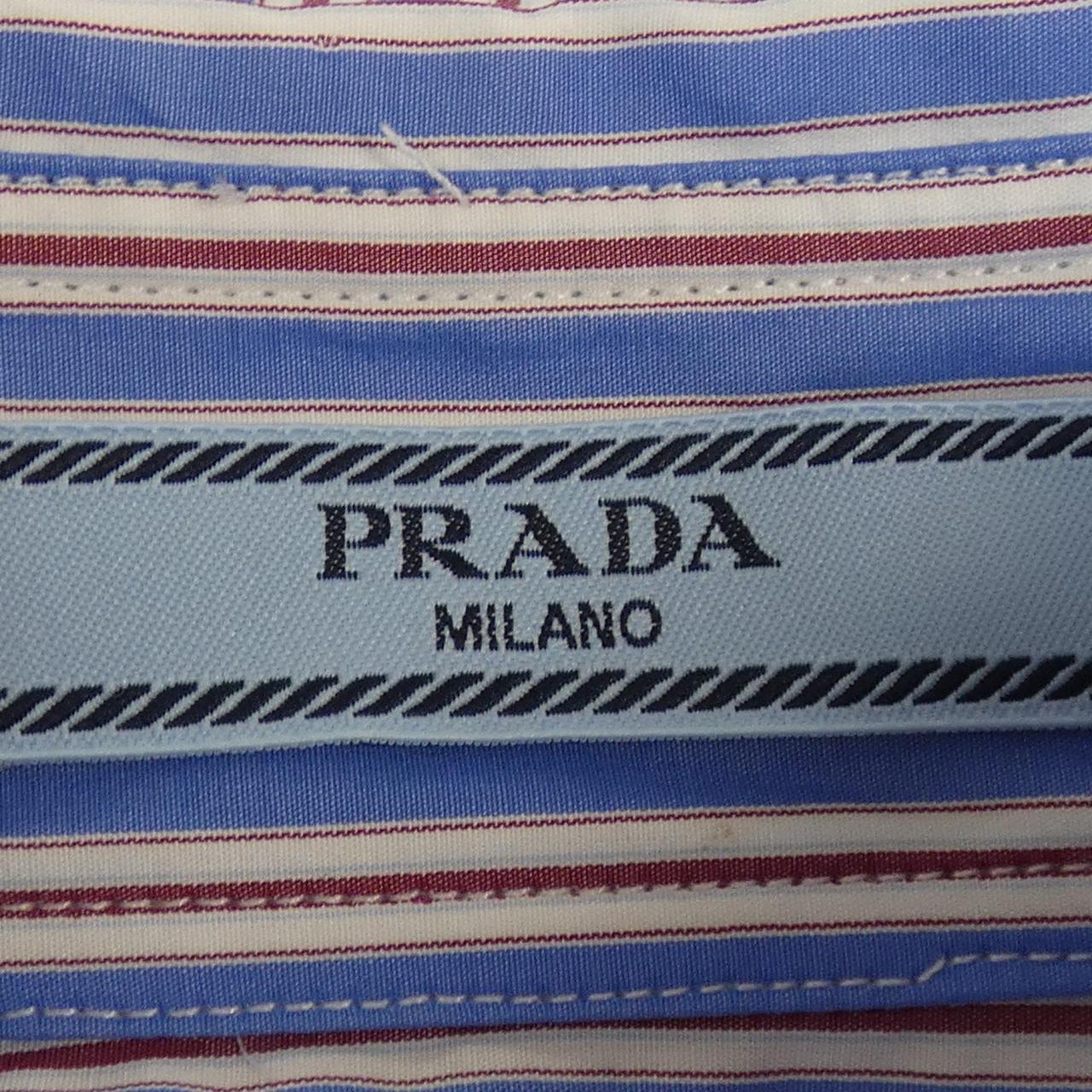 プラダ ロングシャツ