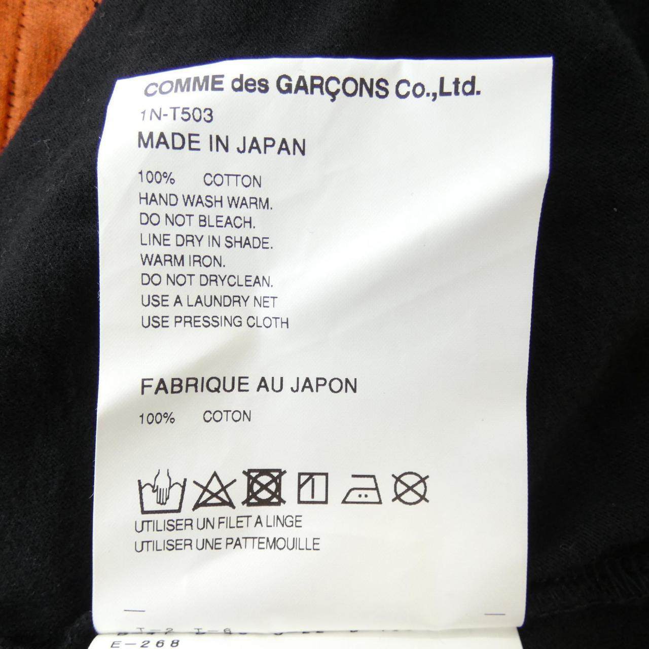 ブラックコムデギャルソン Tシャツ