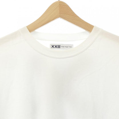 XXIII C'EST VINGT-TR コットンTシャツ