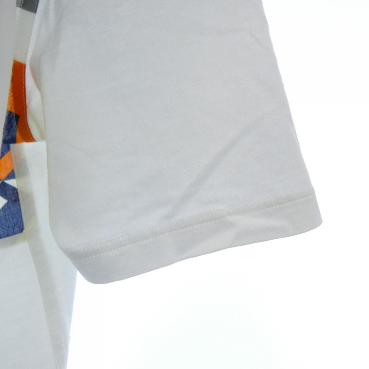エルメス プリントストライプポケット Tシャツ