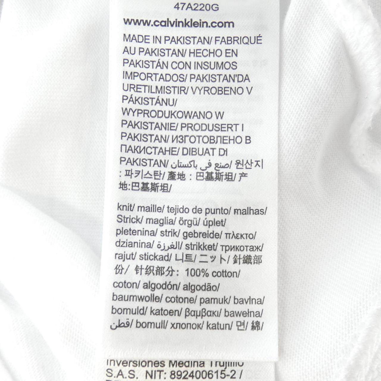 カルバンクライン コットンTシャツ