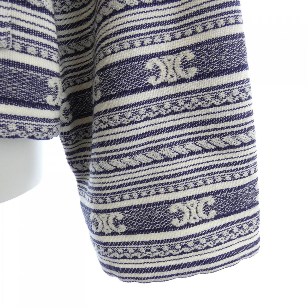 セリーヌ Baja Cardigan Jacket ノーカラージャケット