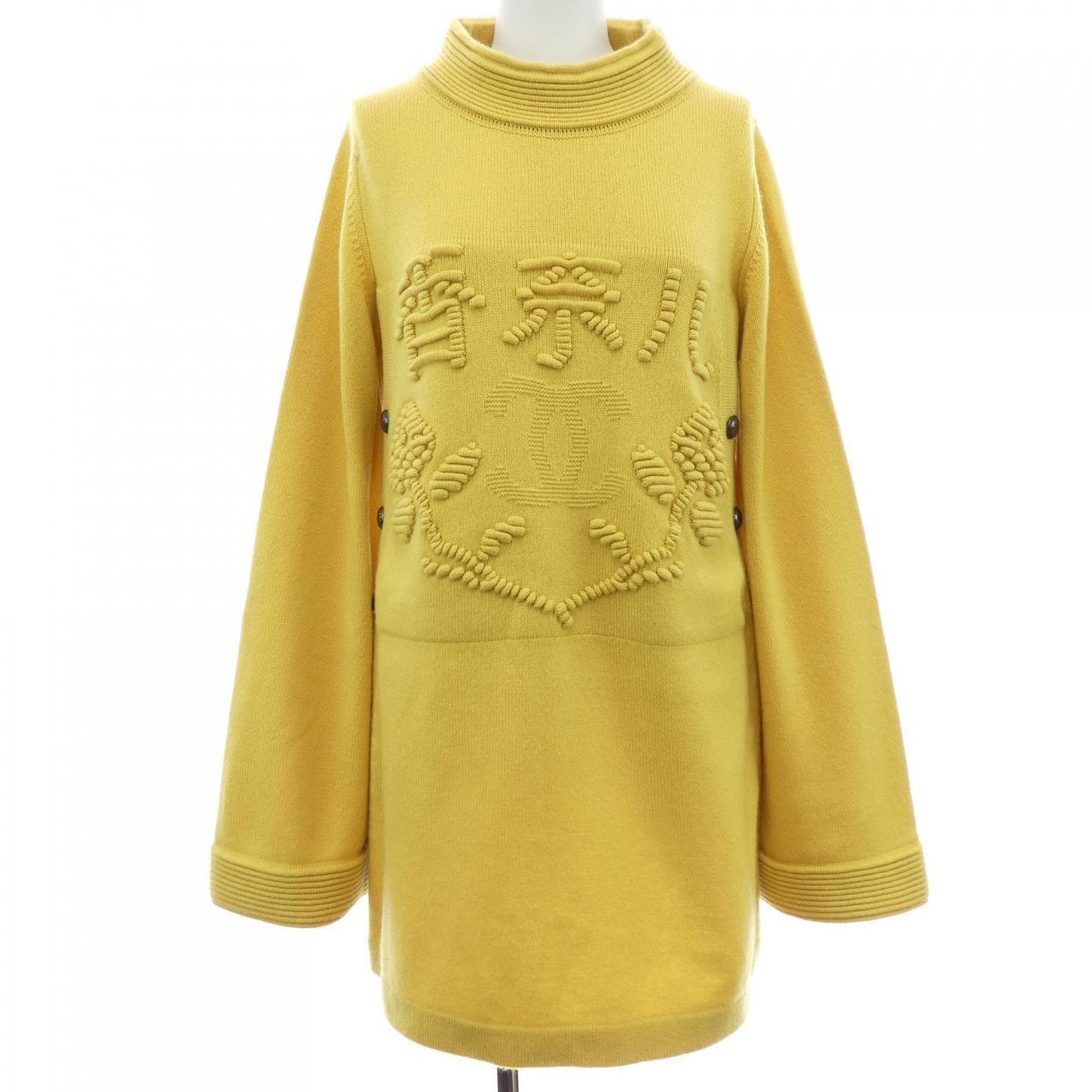 シャネル メティエダール上海コレクション カシミヤワンピース