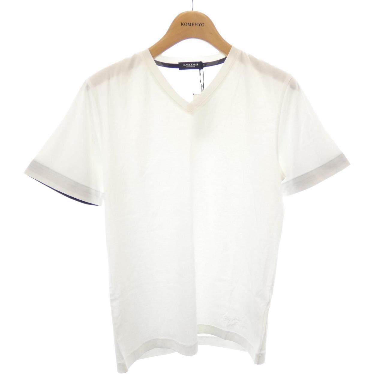 ブラックレーベルクレストブリッジ コットンTシャツ