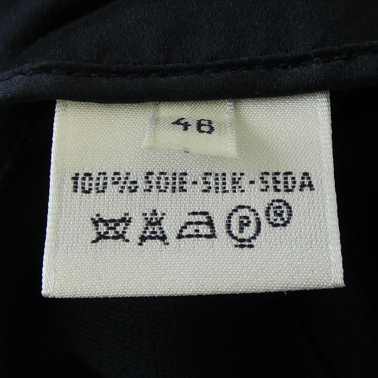 エルメス サイドジップ シルクパンツ46
