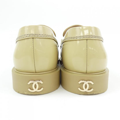 シャネル LOAFERS シャイニーカーフスキンローファー