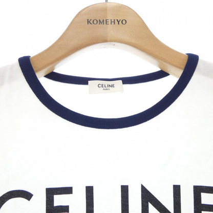セリーヌ CELINE PARIS トリオンフ コットンTシャツ