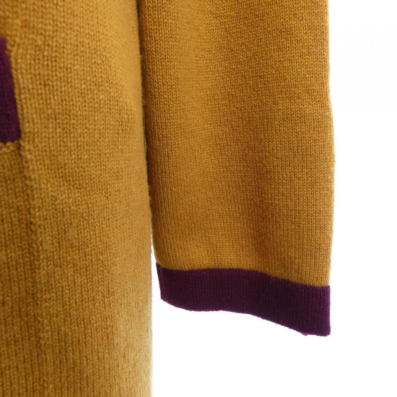 シャネル カシミヤ100%ロングカーディガン