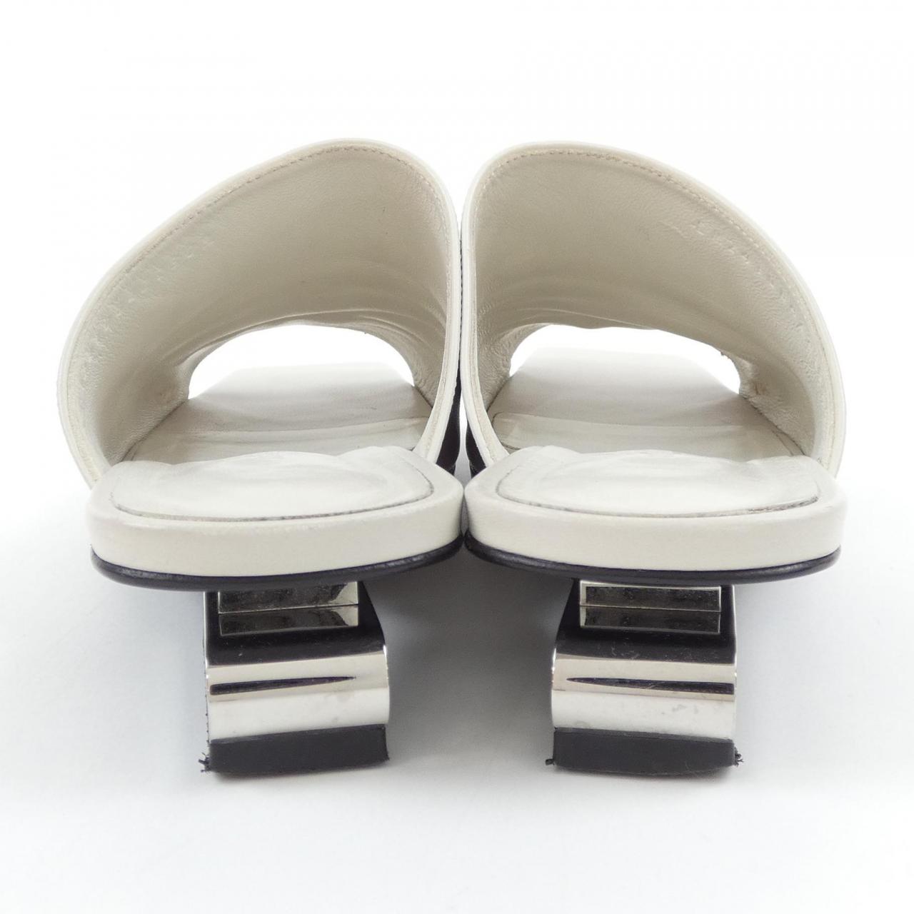 エルメス IDOLE Chaine DAncre ナッパレザーサンダル36