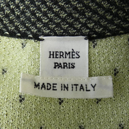エルメス HARNAIS DE COUR BANDANA シルクカシミヤカーディガン