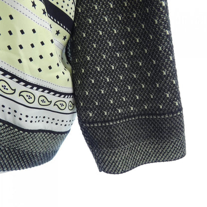 エルメス HARNAIS DE COUR BANDANA シルクカシミヤカーディガン