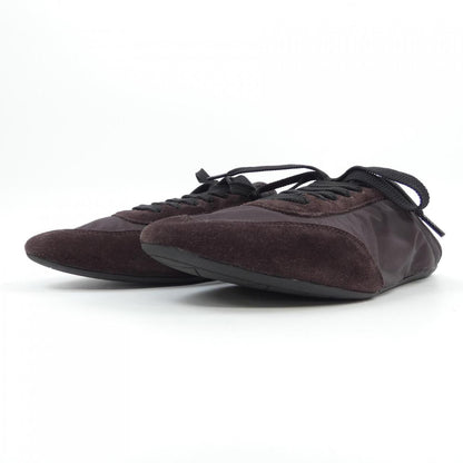 プラダ COLLAPSE RE-NYLON スエード シューズ