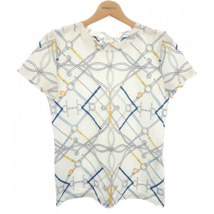 エルメス シルクTシャツ