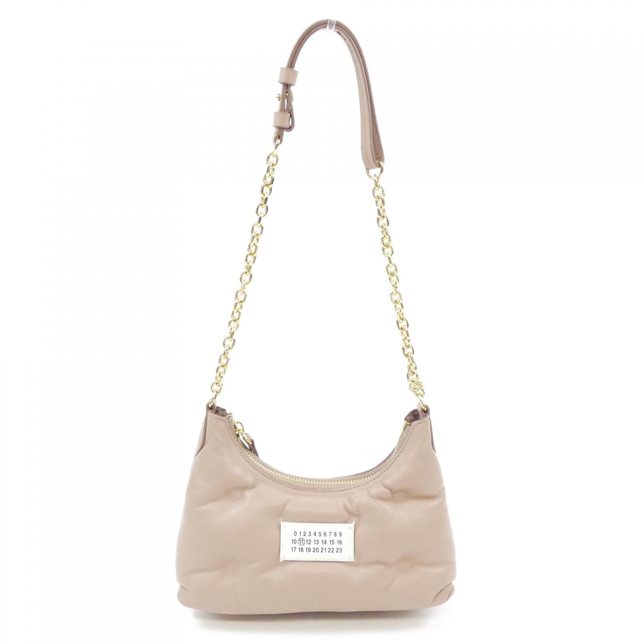 メゾンマルジェラ GLAMSLAM HOBO ナッパレザー ショルダーバッグ