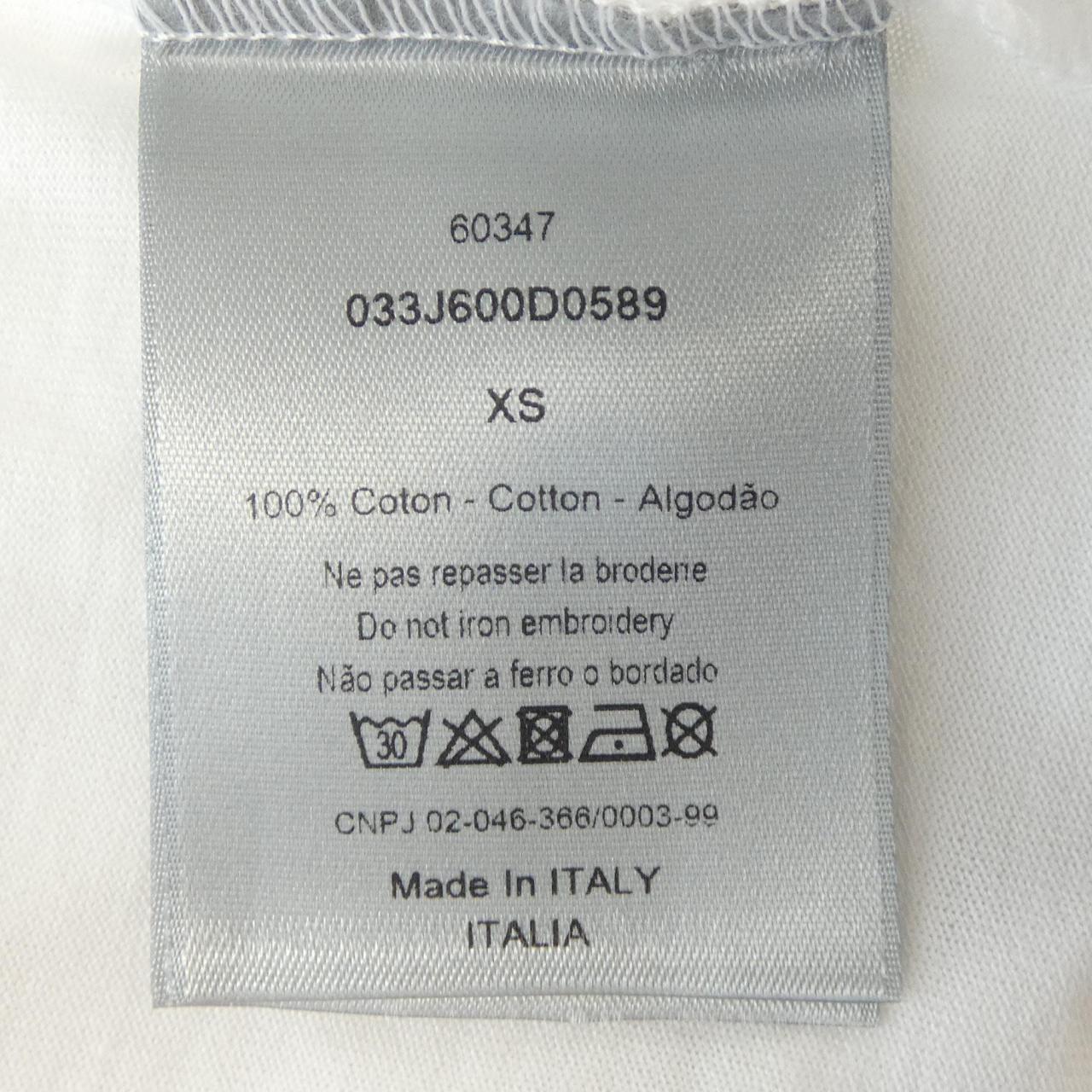 ディオール SHAWN STUSSY コットンTシャツ