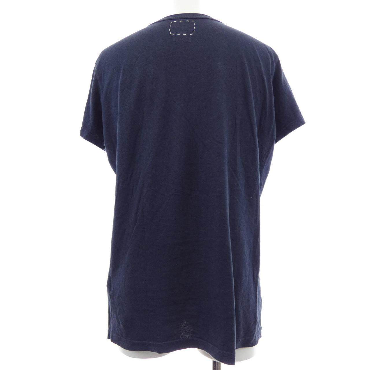 ヴィズヴィム コットンTシャツ