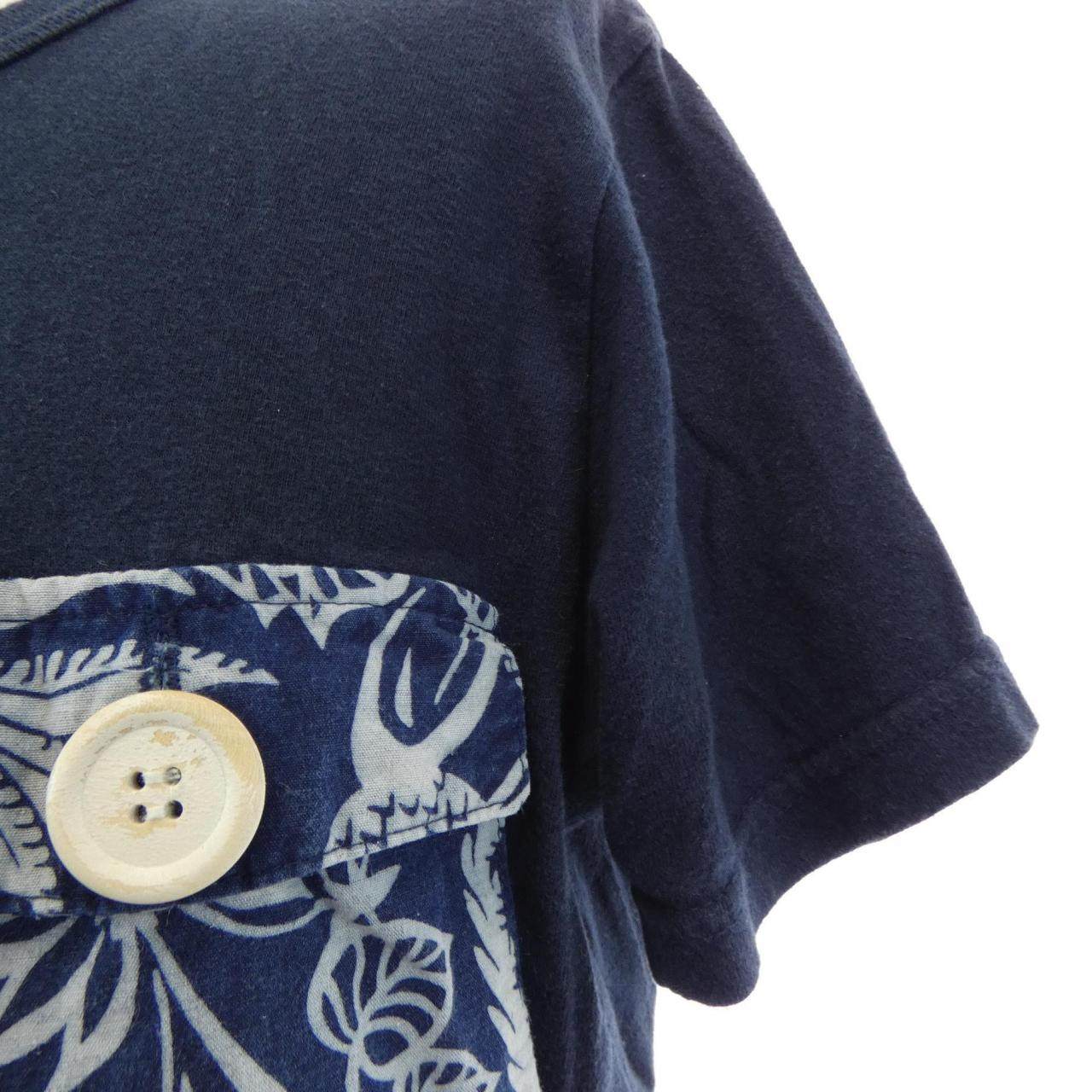 ヴィズヴィム コットンTシャツ