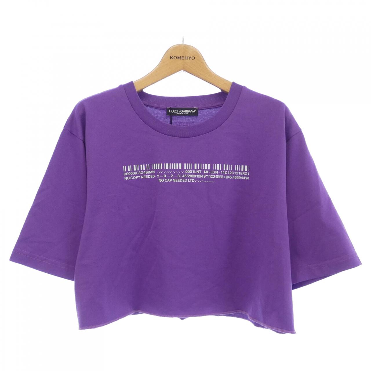 ドルチェ＆ガッバーナ コットンTシャツ